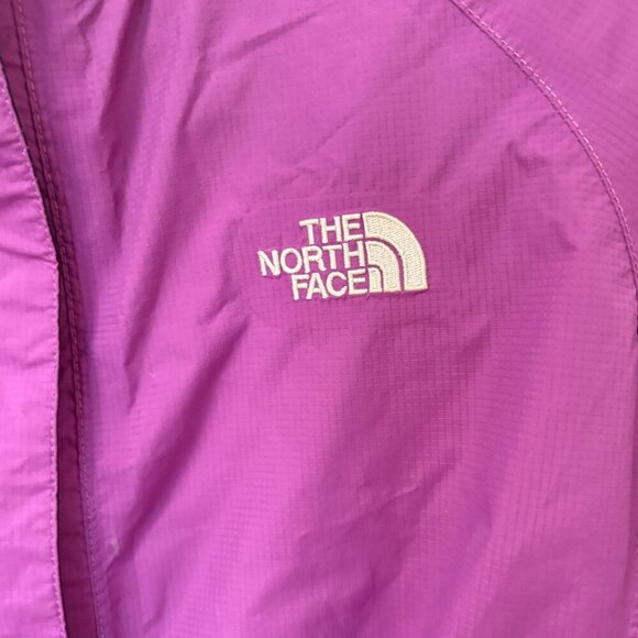 The North Face Lightweight Hyvent Rain Jacket Windbreaker Purple Women's Sz S - Picture 3 of 16